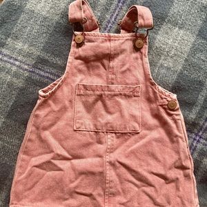 Pink Zara corduroy dress